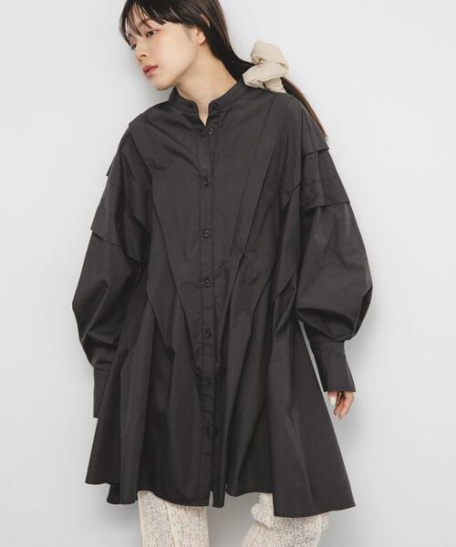 KBF（ケービーエフ） ワンピース ボリュームタックミニワンピース