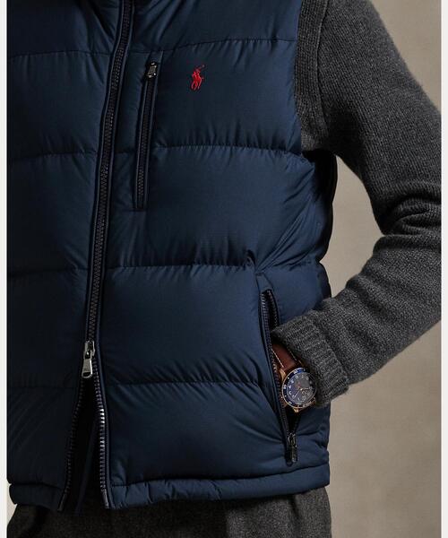 GORHAM POLOラルフローレン 新品 黒 ダウンベスト 正規 楽天市場】ラルフローレン POLO Ralph Lauren ダウン中綿 ベスト
