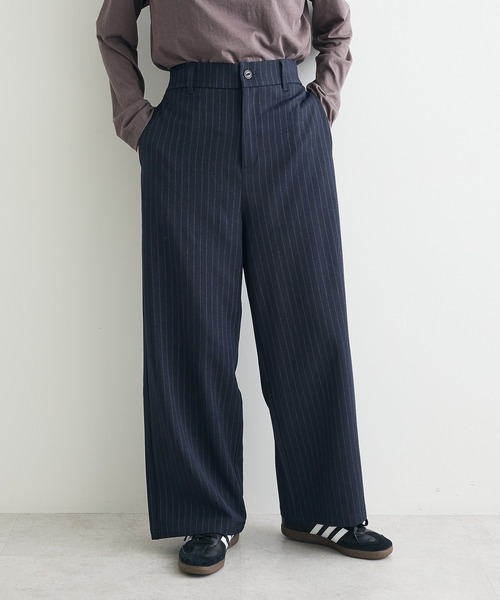 専用【新品】値下げ！WILD THINGS ネイビー ストライプセットアップ ワイルドシングス | WILD THINGS メンズ 通販 WILD THINGS