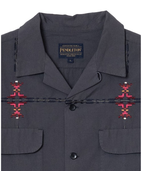 PENDLETON（ペンドルトン） シャツ ガーメントダイ・EMB・オープン