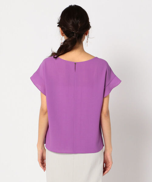 「NOLLEY'S」 半袖ブラウス 38 ホワイト レディース_画像7