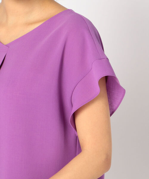 「NOLLEY'S」 半袖ブラウス 38 ホワイト レディース_画像9