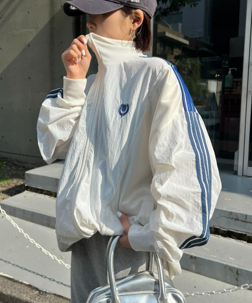 etsinta（エシンタ） ナイロンブルゾン ONE SIZE オフホワイト