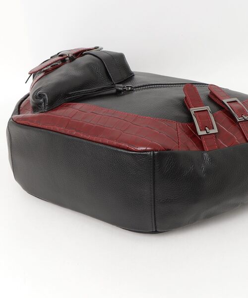 バッグ TORNADO MART leather shoulder bag Y2K TORNADO MART（トルネードマート） ショルダーバッグ コンビネーション