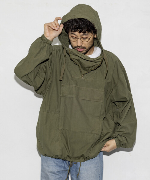 HINSON ブルゾン アウター HINSON/ヒンソン 後染め ブロード