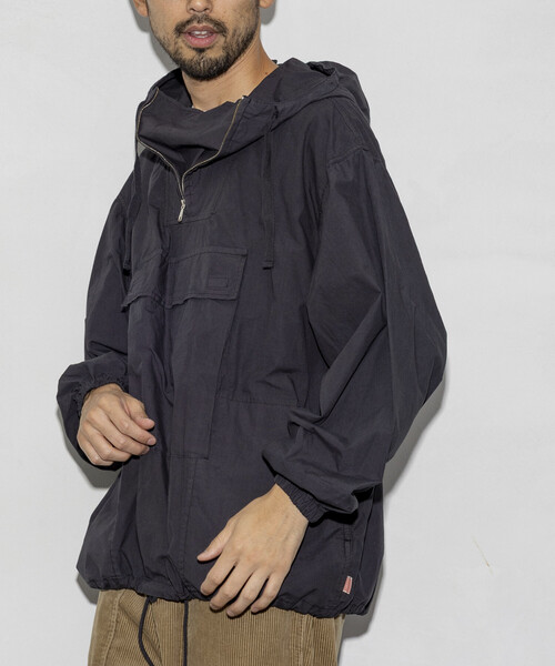 HINSON ブルゾン アウター HINSON/ヒンソン 後染め ブロード