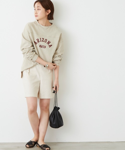 「Auntie Rosa Holiday」 ハーフパンツ FREE カーキ レディース_画像6