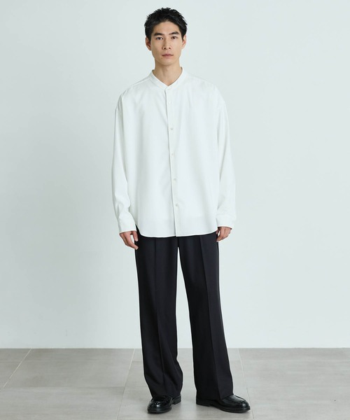 PUBLIC TOKYO（パブリックトウキョウ） 長袖シャツ 3 サックスブルー