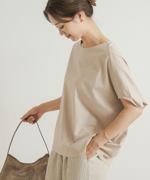 「URBAN RESEARCH DOORS」 半袖カットソー MEDIUM ブルー レディース_画像8