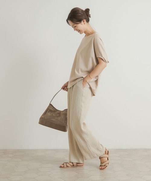「URBAN RESEARCH DOORS」 半袖カットソー MEDIUM ブルー レディース_画像9