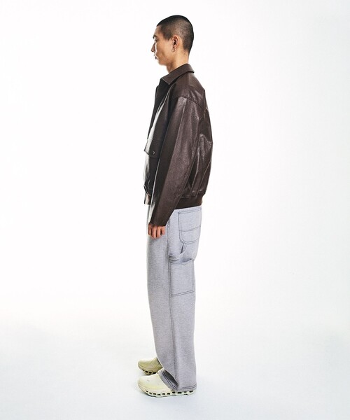 SHIPS（シップス） パンツ NEO BLUE: BAGGY CARPENTER SWEAT PANTS