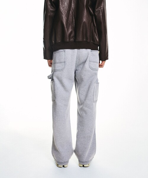 SHIPS（シップス） パンツ NEO BLUE: BAGGY CARPENTER SWEAT PANTS