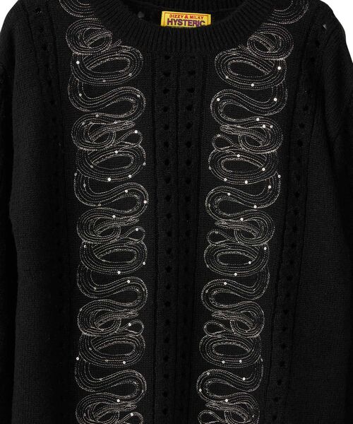 HYSTERIC GLAMOUR（ヒステリックグラマー） ニット セーター SNAKE