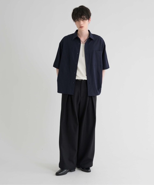 「epnok」 半袖シャツ LARGE ブルー メンズ_画像3