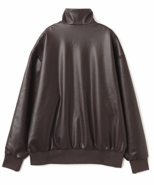 adidas（アディダス） コート ジャケット adidas PLEATHER 3STRIPES