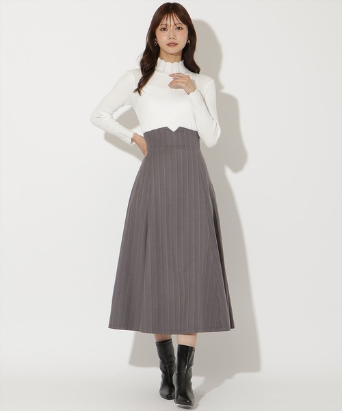 AND COUTURE（アンドクチュール） ロング スカート 夏 ビッグリボン