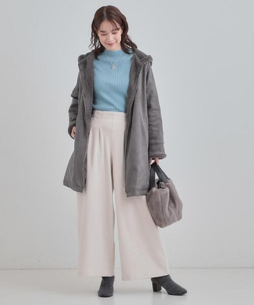 ★3rd Spring★ゆるフィット ハイネックセーター SHOO・LA・RUE（シューラルー） ニット セーター 「絶妙なゆるピタ