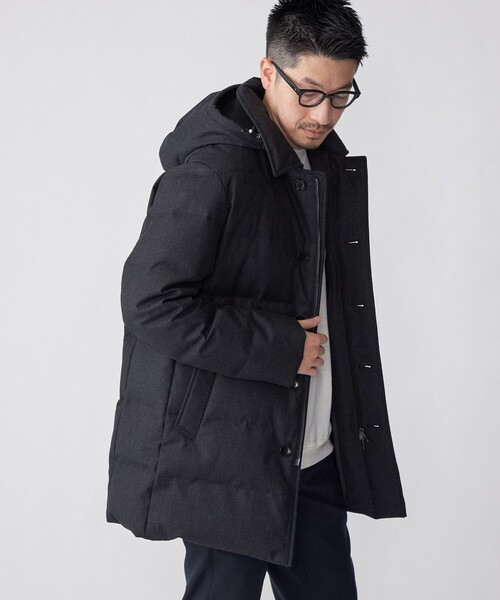 SHIPS（シップス） ダウンコート X-LARGE ネイビー メンズ : ZOZOTOWN