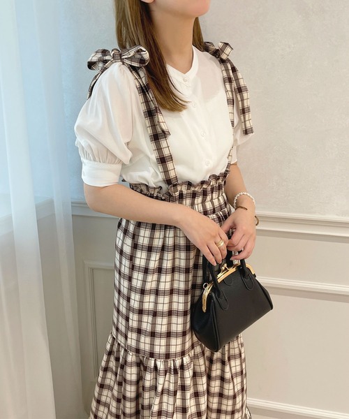 「apres jour」 フレアスカート X-LARGE ネイビー レディース_画像3