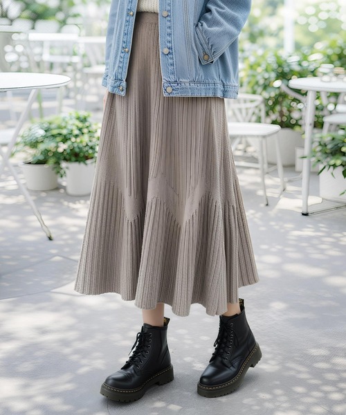 cammie スカート Aラインニットスカート : ZOZOTOWN Yahoo!店 - 通販