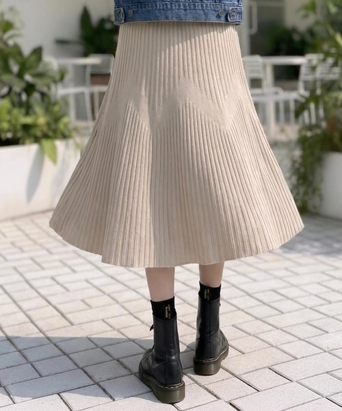 cammie スカート Aラインニットスカート : ZOZOTOWN Yahoo!店 - 通販