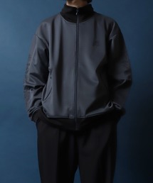 「ANPAS」 レザーブルゾン M ワイン メンズの画像7