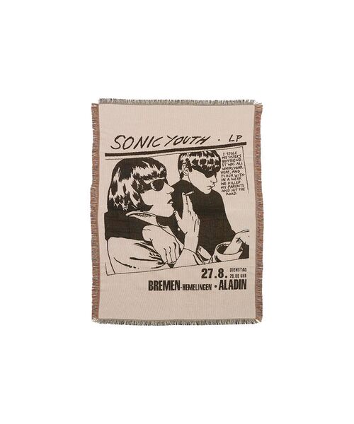 HYSTERIC GLAMOUR（ヒステリックグラマー） ブランケット SONIC YOUTH