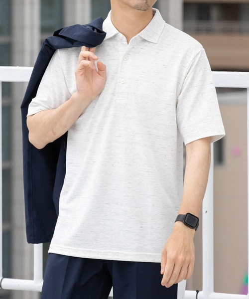 「URBAN RESEARCH ROSSO MEN」 半袖ポロシャツ MEDIUM ブラウン メンズ_画像7