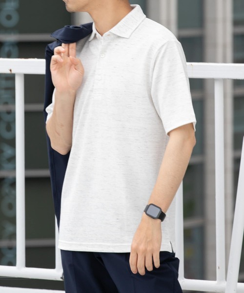 「URBAN RESEARCH ROSSO MEN」 半袖ポロシャツ MEDIUM ブラウン メンズ_画像8