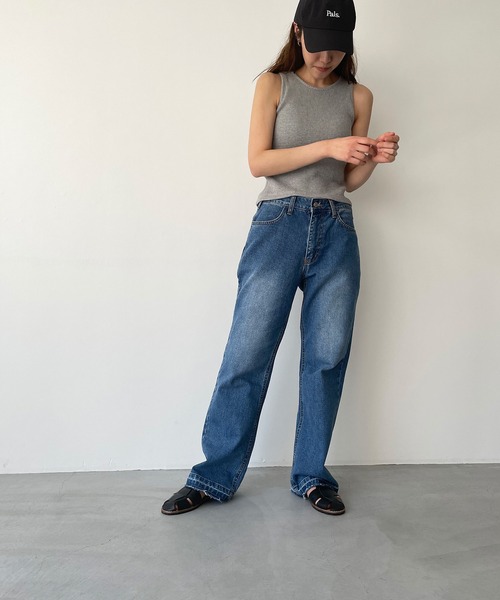 「CANAL JEAN」 ノースリーブトップス ONE SIZE アイボリー レディース_画像7