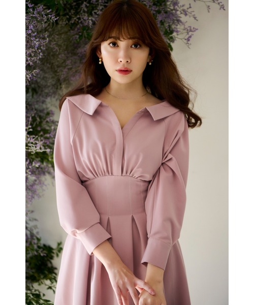 Her lip to 長袖ワンピース S ピンク レディース : ZOZOTOWN Yahoo!店