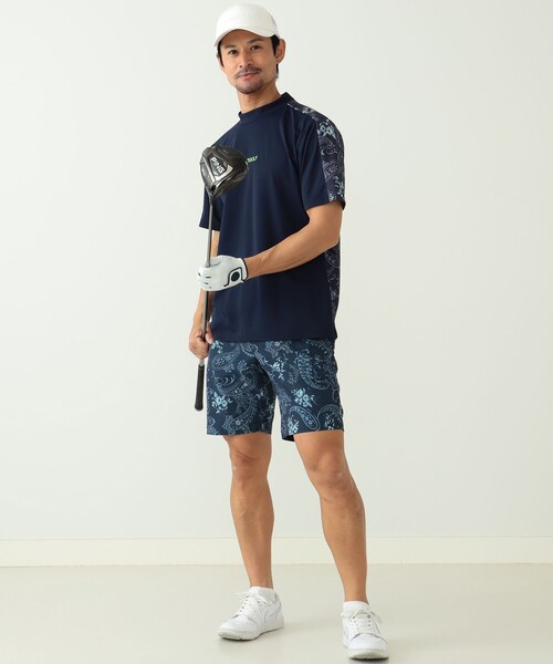 「BEAMS GOLF」 ショートパンツ SMALL ブラック メンズ_2