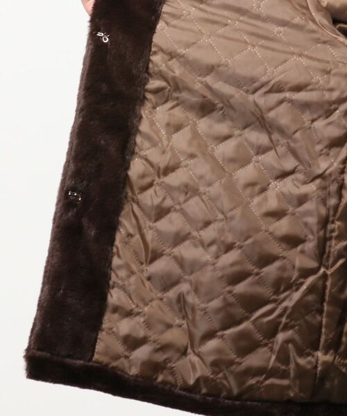 「BLUEEAST」 コート MEDIUM ブルーグレー レディース_画像2