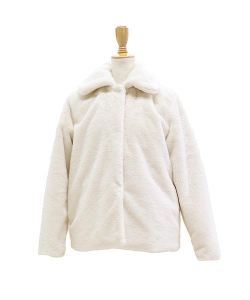 「BLUEEAST」 コート MEDIUM ブルーグレー レディース_画像3