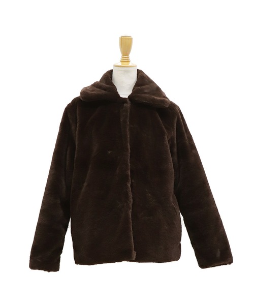 「BLUEEAST」 コート MEDIUM ブルーグレー レディース_画像5