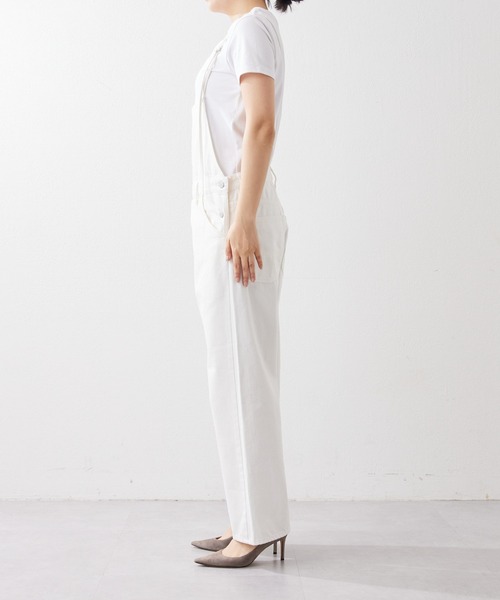 Whim Gazette（ウィム ガゼット） オーバーオール FREE ホワイト