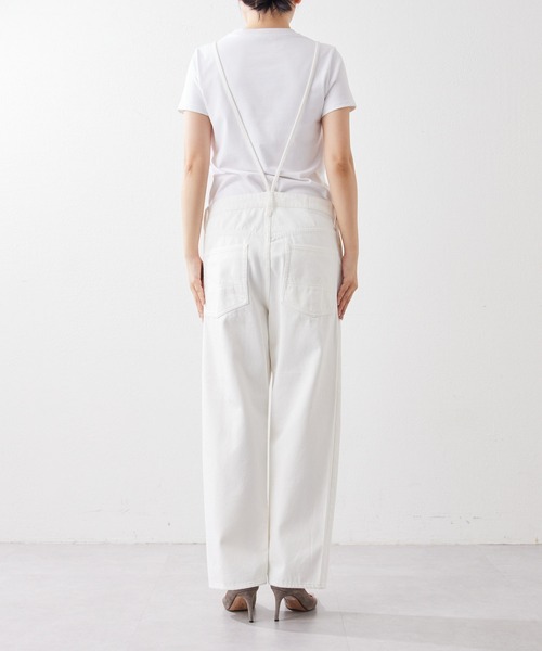 Whim Gazette（ウィム ガゼット） オーバーオール FREE ホワイト