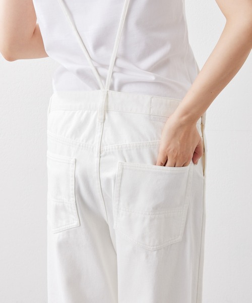 Whim Gazette（ウィム ガゼット） オーバーオール FREE ホワイト