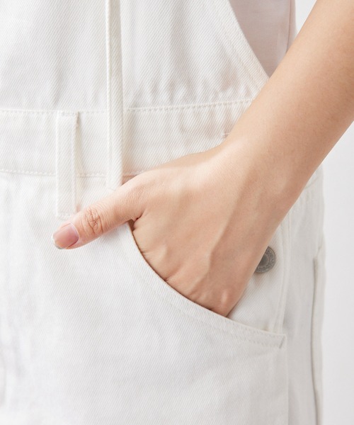 Whim Gazette（ウィム ガゼット） オーバーオール FREE ホワイト