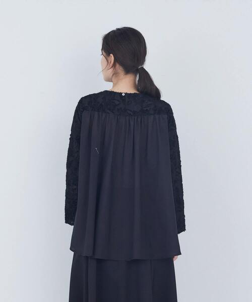ADIEU TRISTESSE（アデュートリステス） ブラウス シャツ フラワージャ