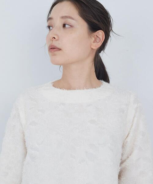ADIEU TRISTESSE（アデュートリステス） ブラウス シャツ フラワージャ