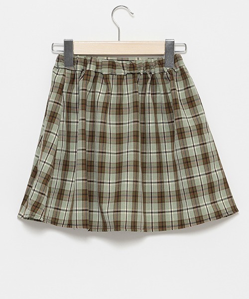 「by LOVEiT」 「KIDS」ミニスカート 120cm エメラルド キッズ_画像3