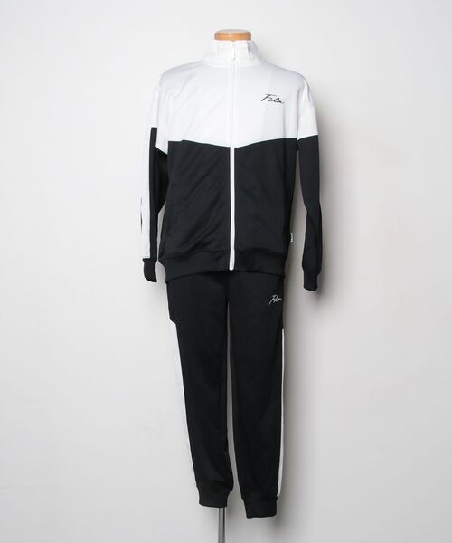 FILA（フィラ） セットアップジャージ L ホワイト メンズ : ZOZOTOWN 