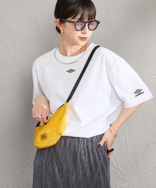 umbro（アンブロ） tシャツ 半袖 別注 バックプリントロゴTシャツ