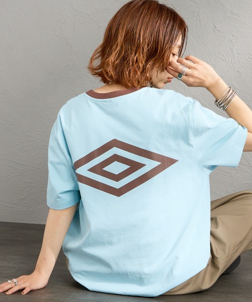 umbro（アンブロ） tシャツ 別注 バックプリントロゴTシャツ