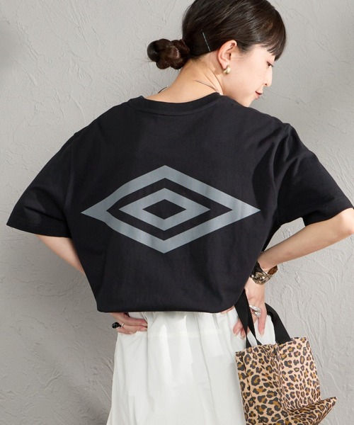 umbro（アンブロ） tシャツ 別注 バックプリントロゴTシャツ