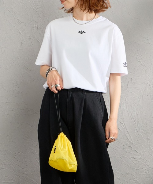 umbro（アンブロ） tシャツ 半袖 別注 バックプリントロゴTシャツ