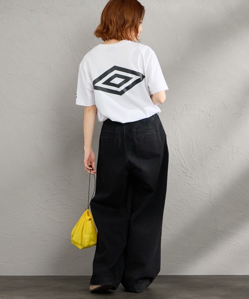 umbro（アンブロ） tシャツ 半袖 別注 バックプリントロゴTシャツ