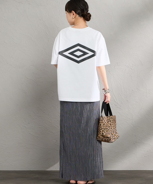 umbro（アンブロ） tシャツ 半袖 別注 バックプリントロゴTシャツ