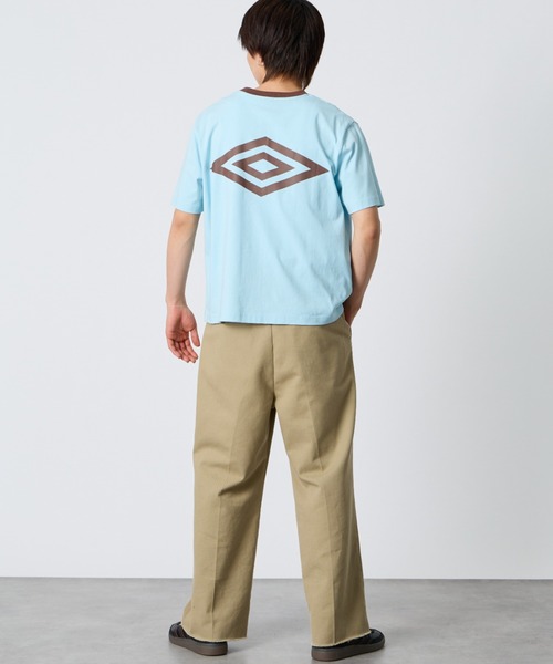 umbro（アンブロ） tシャツ 半袖 別注 バックプリントロゴTシャツ